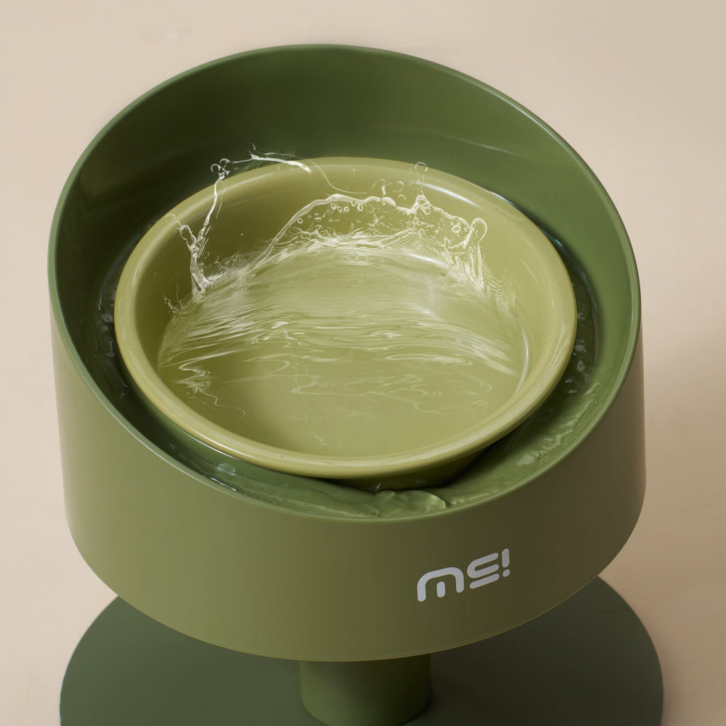 makesure rolls pet bowl-green